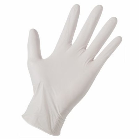 BIG TIME PRODUCTS Latex Disposable Gloves, Latex, M, 1 PR 23591-110